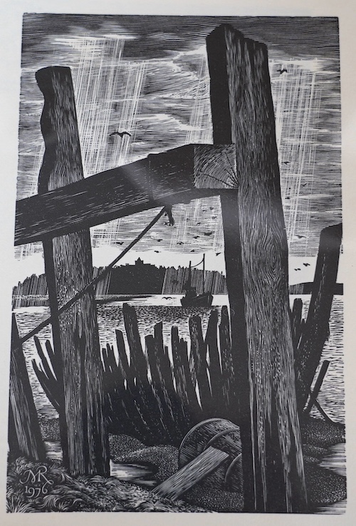 Michael Renton (1934-2012), eleven wood engravings, Rye, signed and dated (mostly 1976) in the plate, made in editions of 100. Condition - good